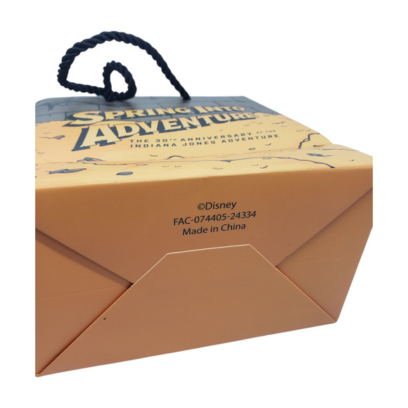 Disney CLUB 33 Indiana Jones 30th Anniversary Spring Into Adventure Gift Bag - Picture 4 of 15
